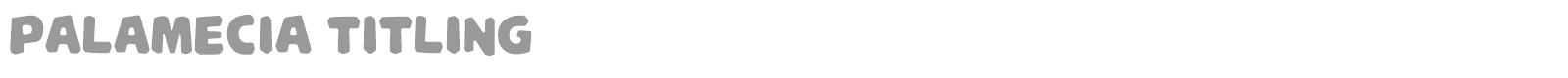Palamecia Titling font preview